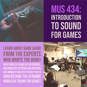 MUS 434 Intro for Sound for Games